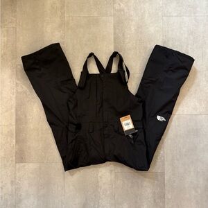 The North Face Insulated Ski Bib - Waterproof, Adjustable, Excellent Condition
